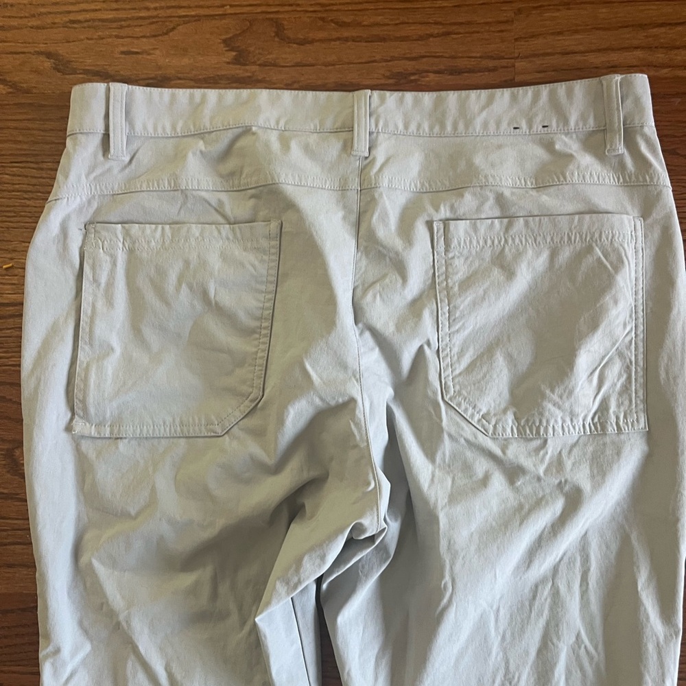 ADIDAS Cream Golf Pants 34x30 - Picture 5 of 5